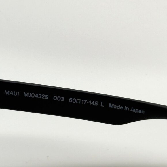 Maui Jim B432-2M Red Sands Matte Black Frame Blue Hawaii Polorized Lenses - Picture 4 of 9